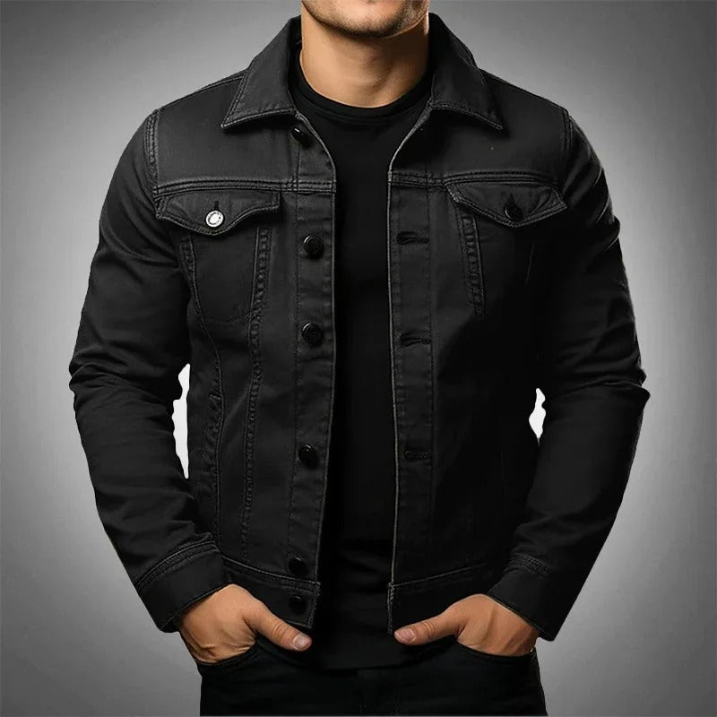 Men's Classic Lightweight Denim Trucker Jacket