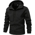 Men's Hooded Water-Repellent Softshell Jacket