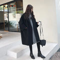 Women's Relaxed Woollen Blend Trench Coat