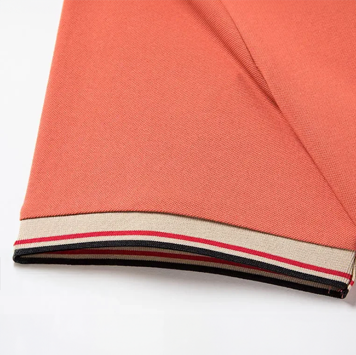 Men's Smart Contrast Collar Piqué Polo