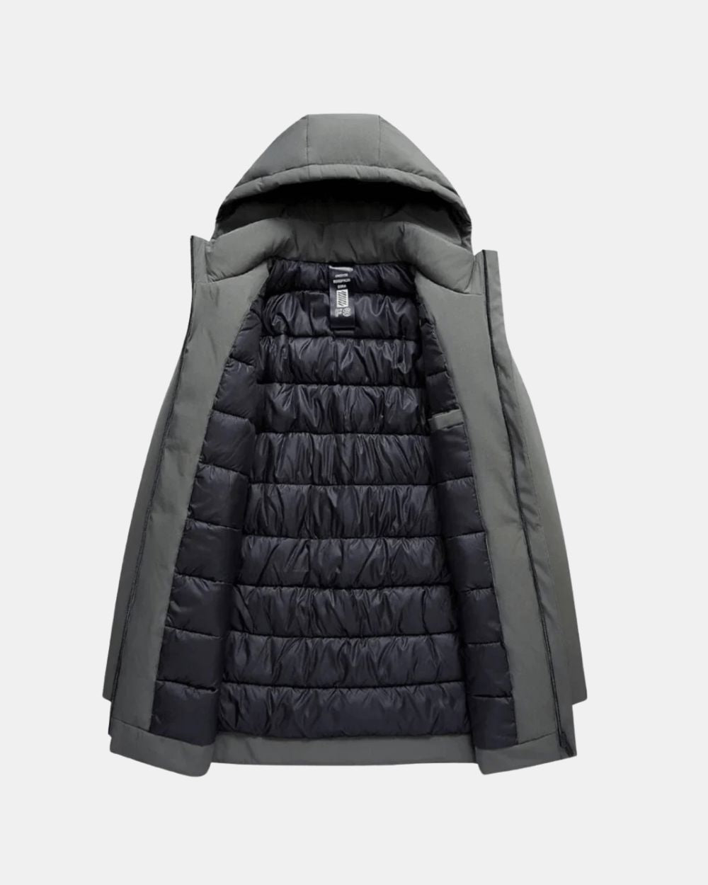 Men's Insulated Longline Hooded Parka