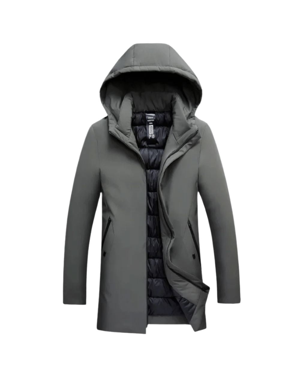 Men's Insulated Longline Hooded Parka