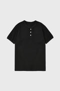 Men's Everyday Button-Placket Henley Tee