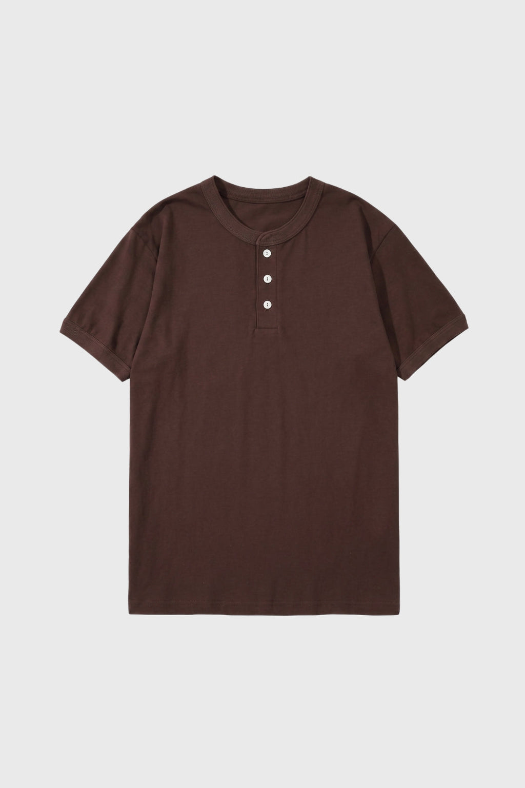Men's Everyday Button-Placket Henley Tee