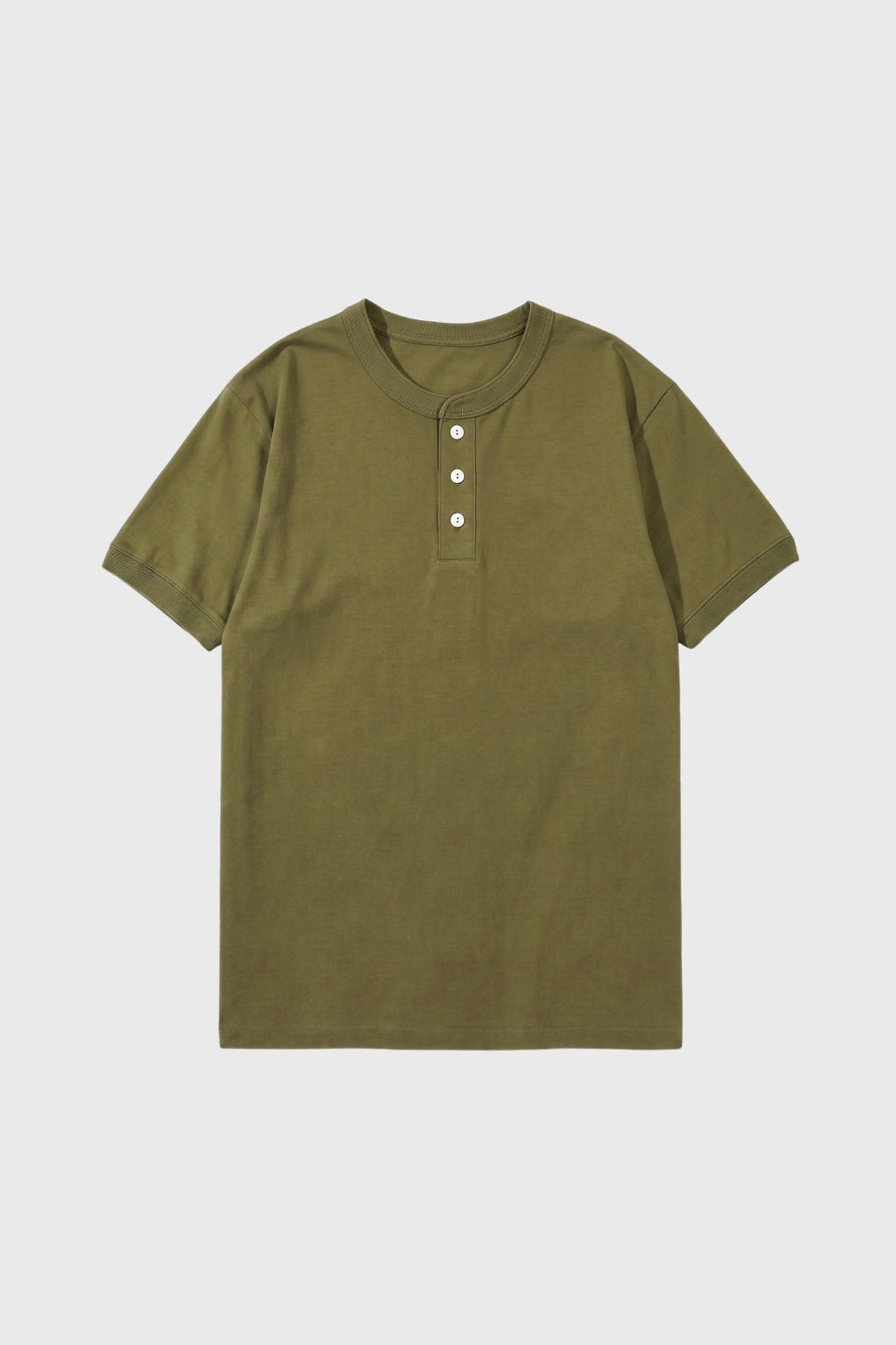 Men's Everyday Button-Placket Henley Tee