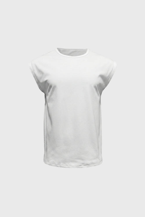 Men's Boxy Crew Neck Sleeveless Top