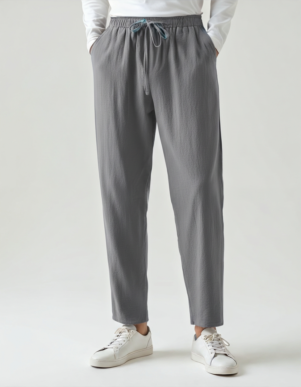 Men's Everyday Relaxed Linen Trousers