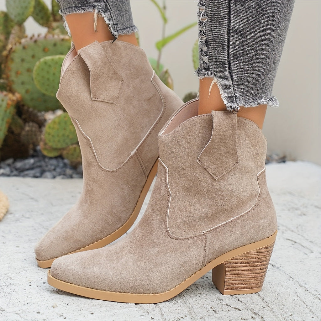 Women's Western-Style Pull-On Chelsea Boots