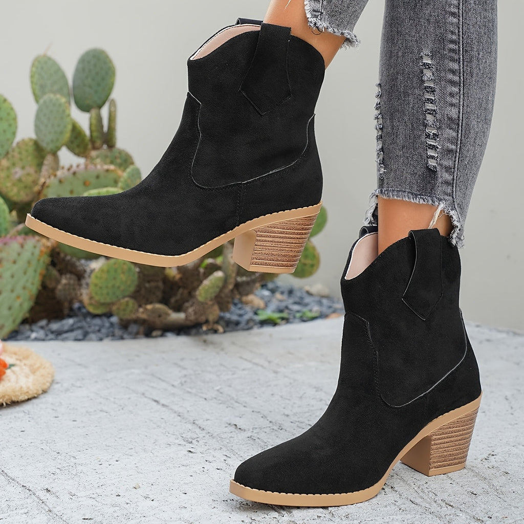 Women's Western-Style Pull-On Chelsea Boots