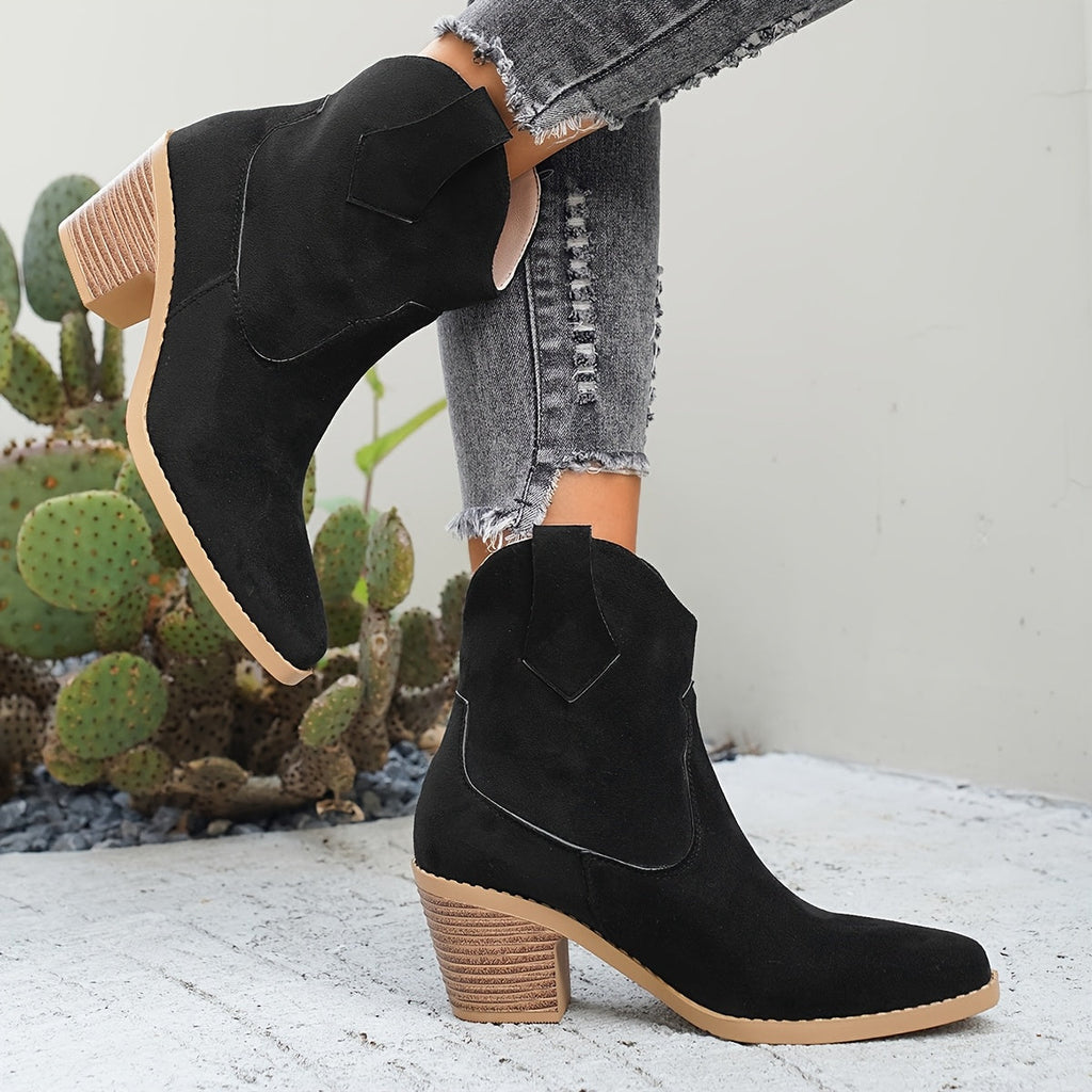 Women's Western-Style Pull-On Chelsea Boots