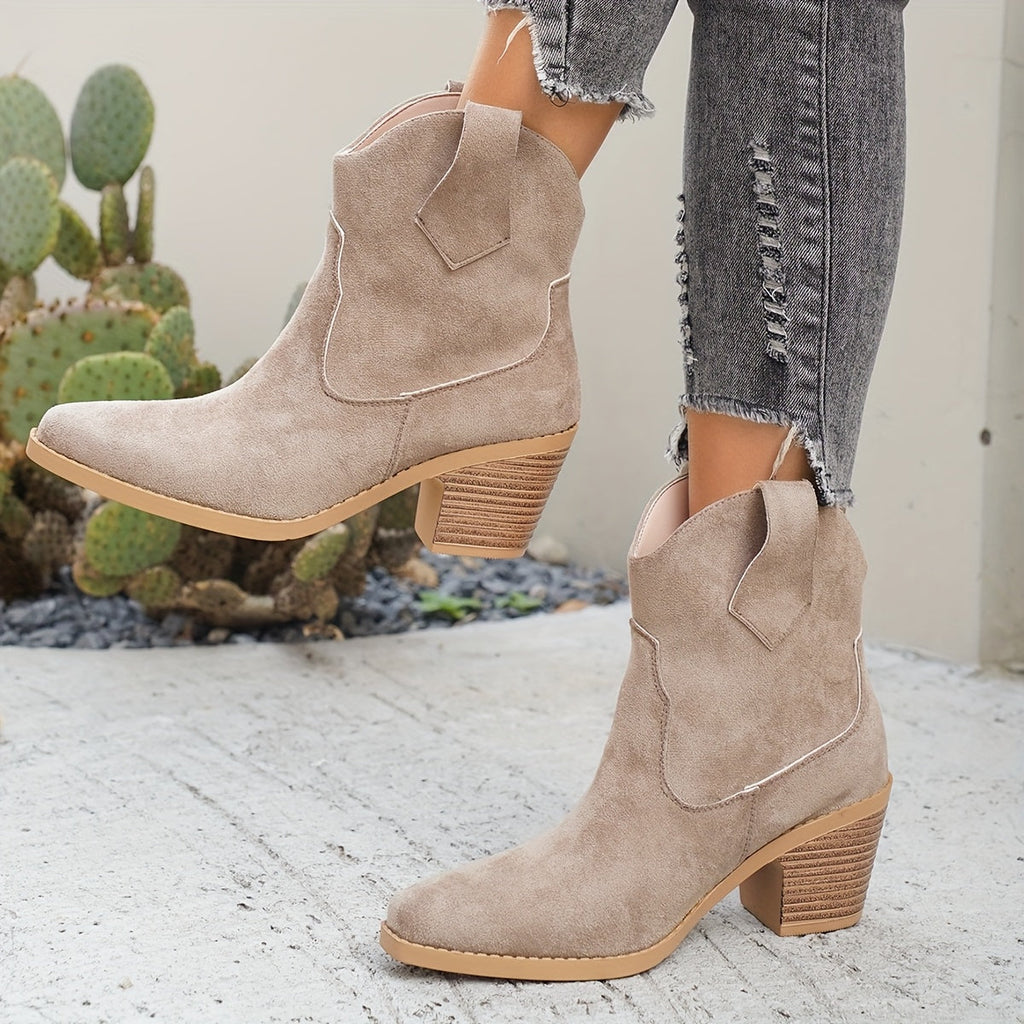 Women's Western-Style Pull-On Chelsea Boots