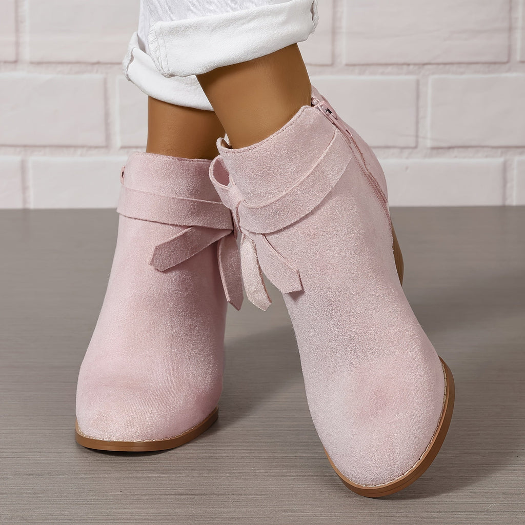 Women's Block-Heel Chelsea Ankle Boots