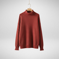 Women's Knitted Mock Neck Pullover