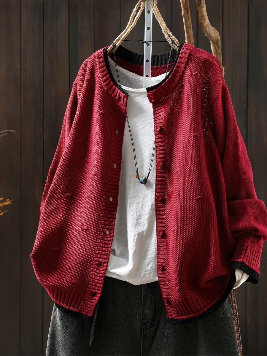 Women's Slouchy Oversized Knitted Cardigan