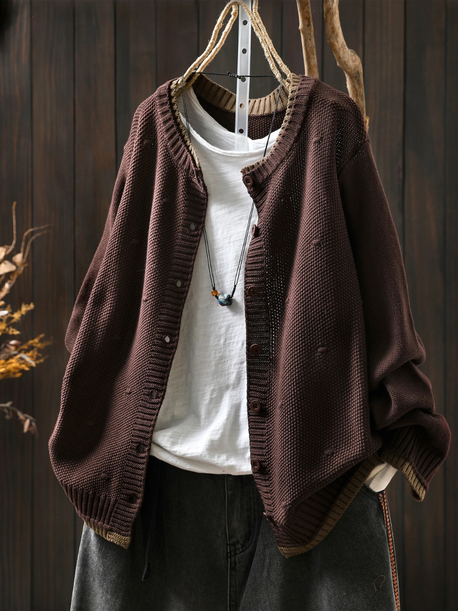 Women's Slouchy Oversized Knitted Cardigan