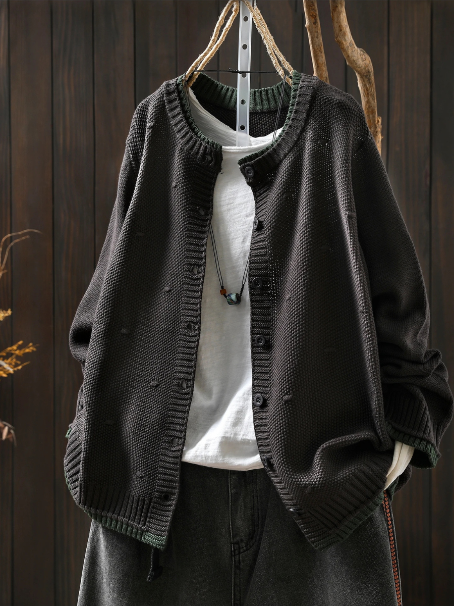 Women's Slouchy Oversized Knitted Cardigan