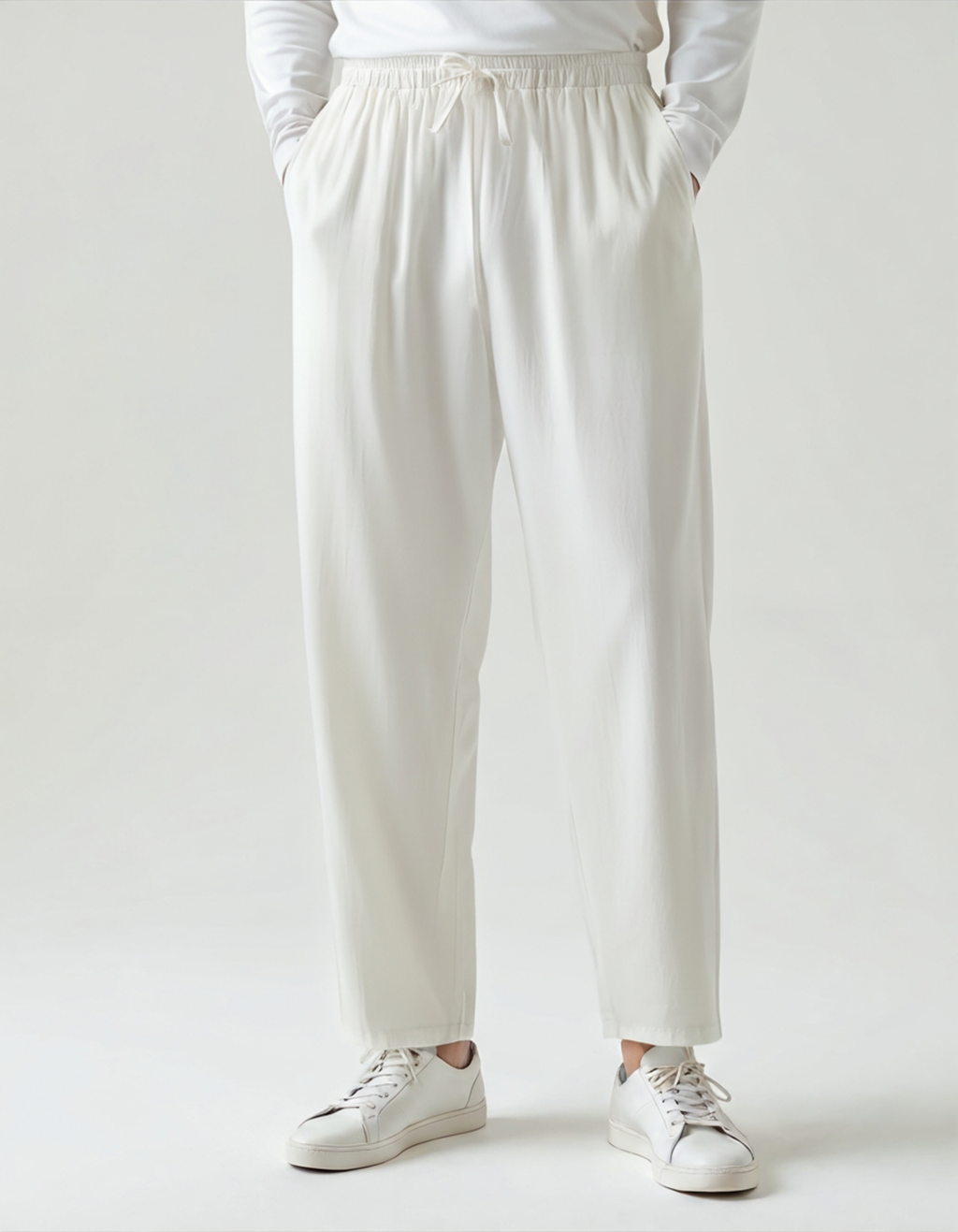 Men's Everyday Relaxed Linen Trousers