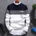 Men's Regular-Fit Printed Crew Neck Pullover
