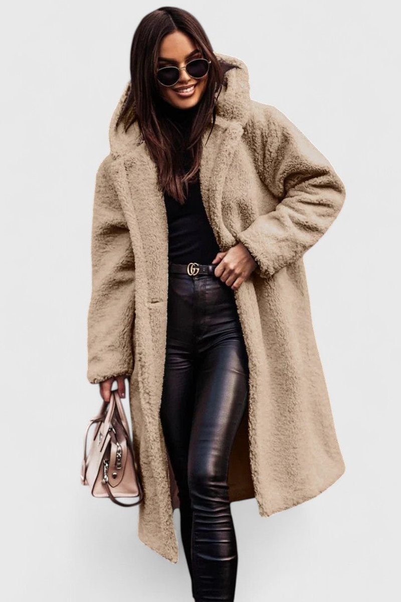 Women's Oversized Teddy Fleece Winter Coat