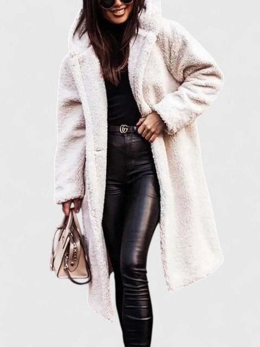 Women's Oversized Teddy Fleece Winter Coat
