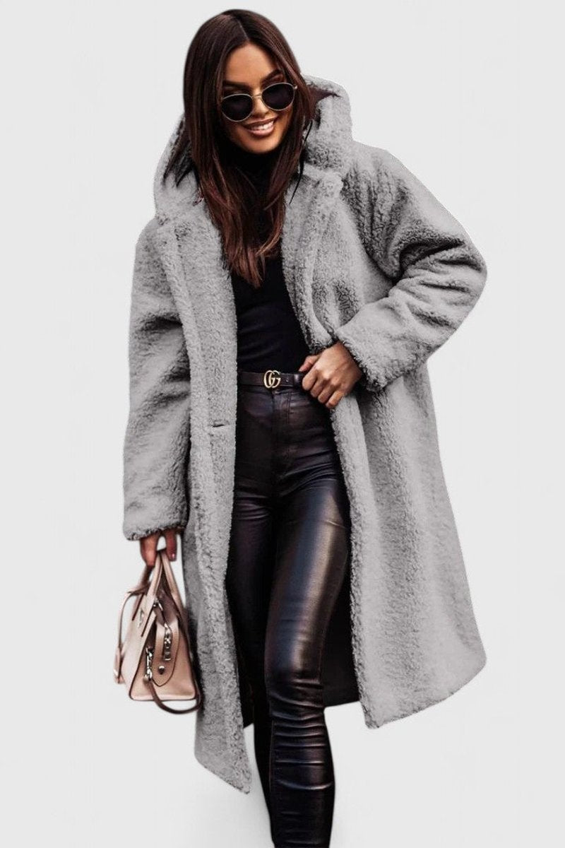 Women's Oversized Teddy Fleece Winter Coat