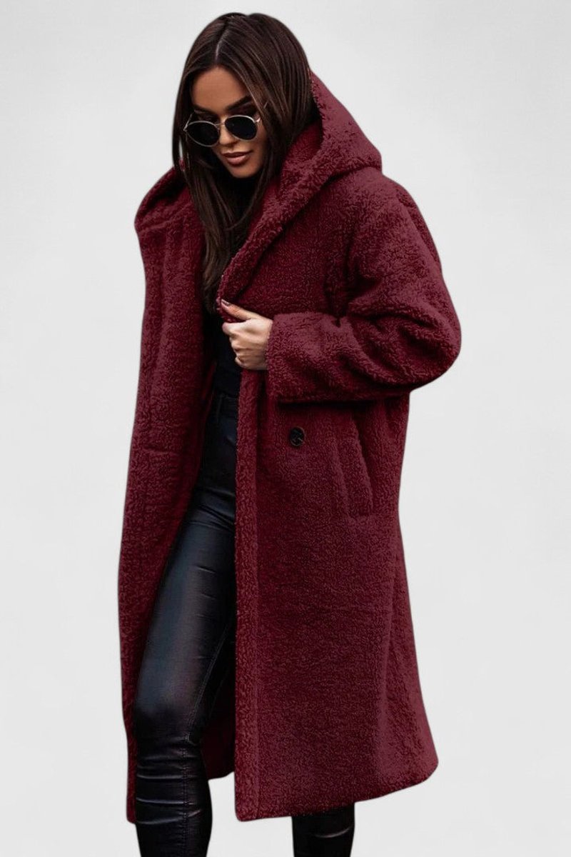 Women's Oversized Teddy Fleece Winter Coat