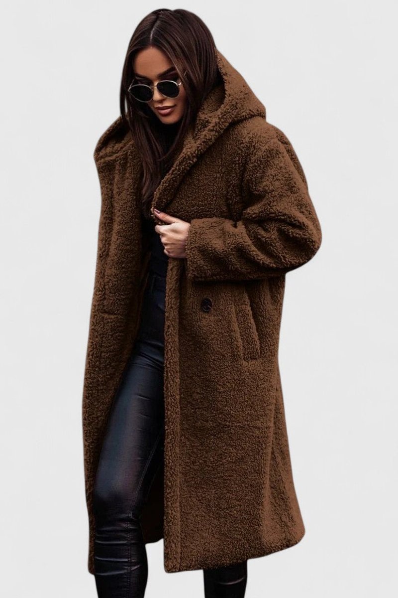 Women's Oversized Teddy Fleece Winter Coat
