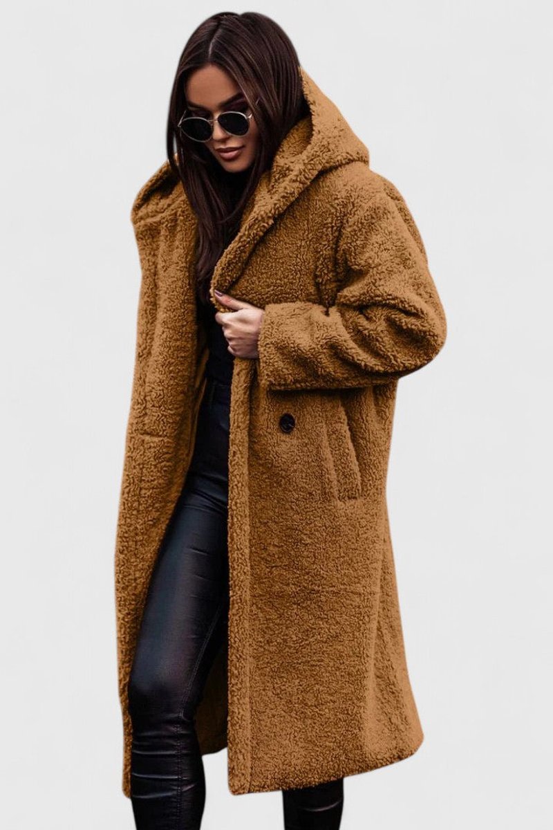Women's Oversized Teddy Fleece Winter Coat
