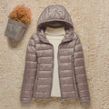 Women's Packable Lightweight Hooded Puffer