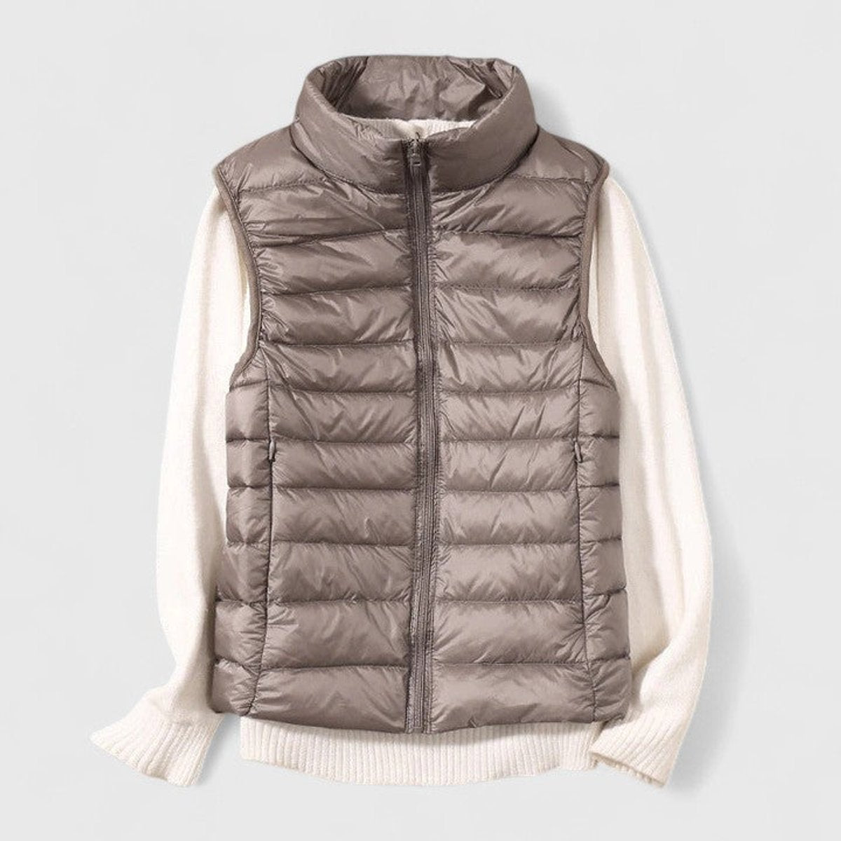 Women's Lightweight Zip-Up Padded Gilet