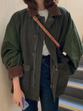 Women's Patch-Pocket Relaxed Utility Jacket