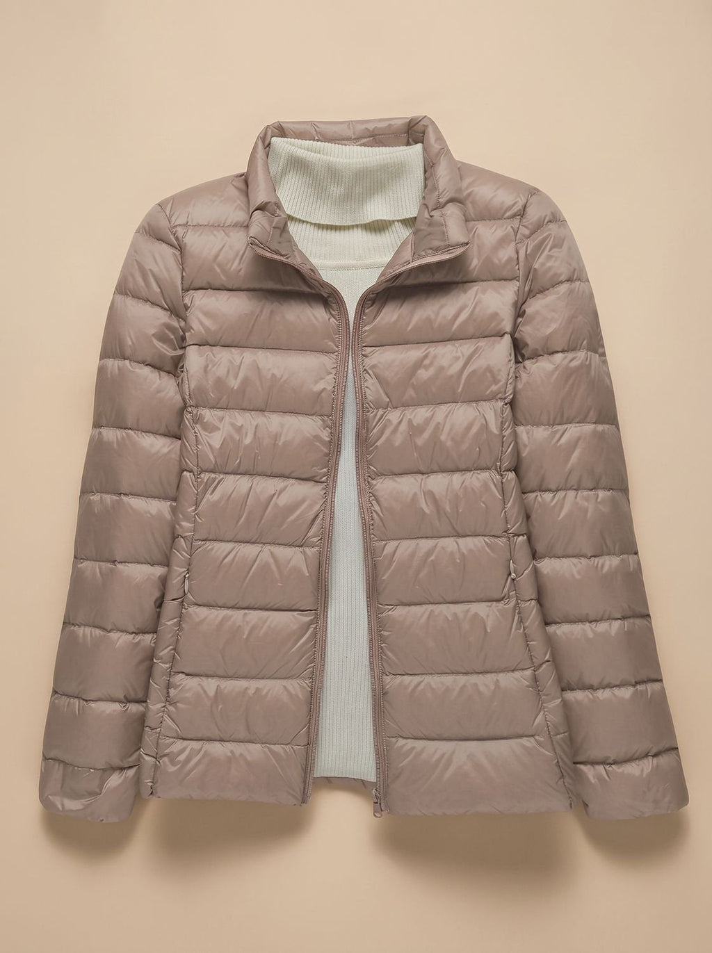 Women's Featherweight Quilted Hooded Winter Jacket