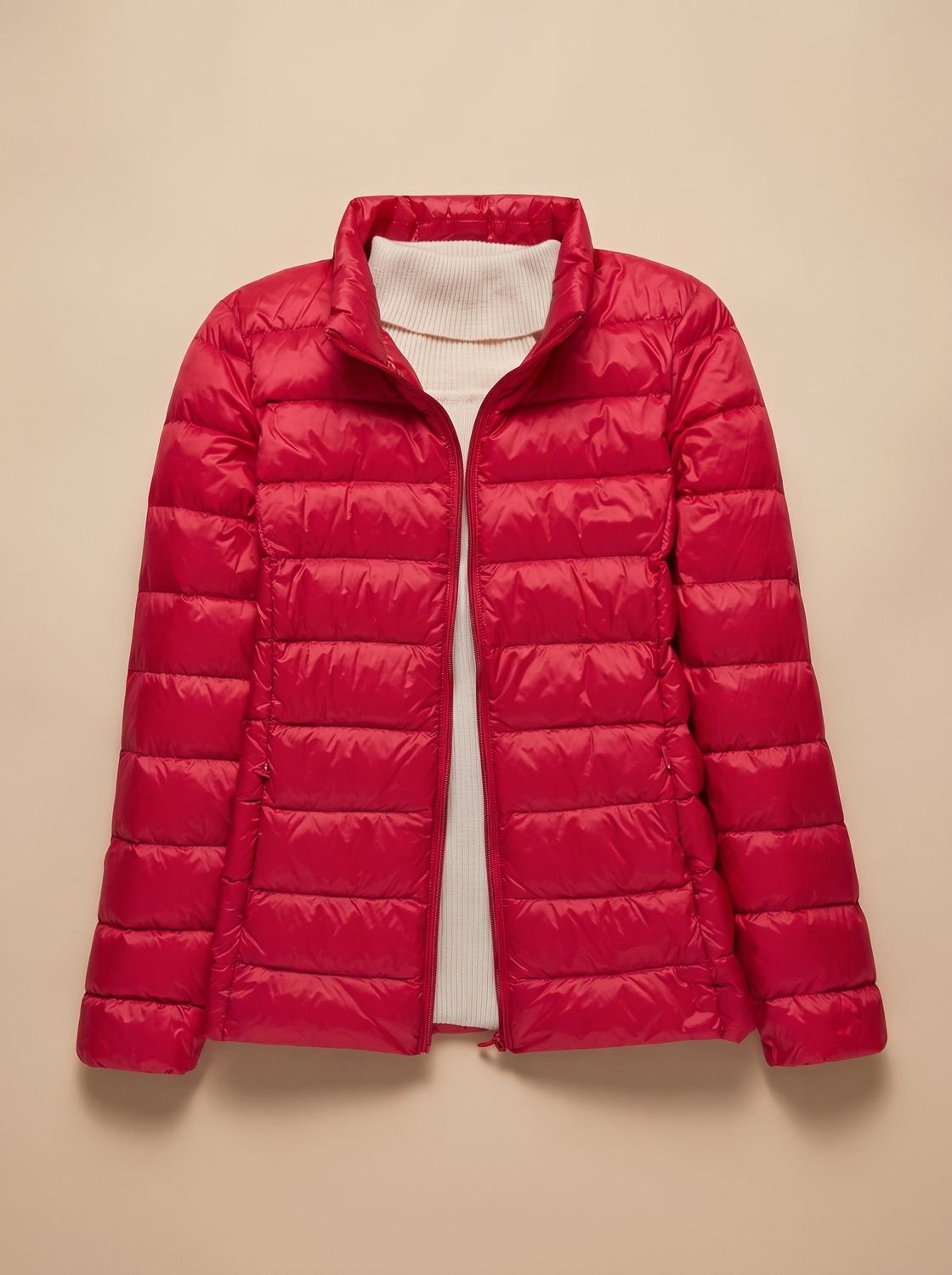 Women's Featherweight Quilted Hooded Winter Jacket
