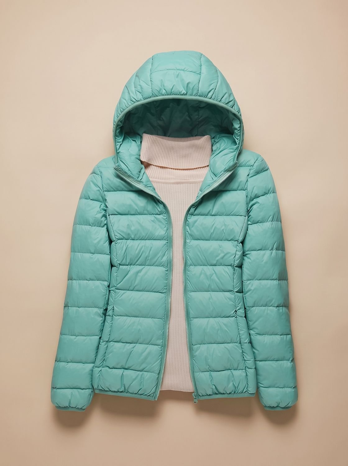 Women's Featherweight Quilted Hooded Winter Jacket
