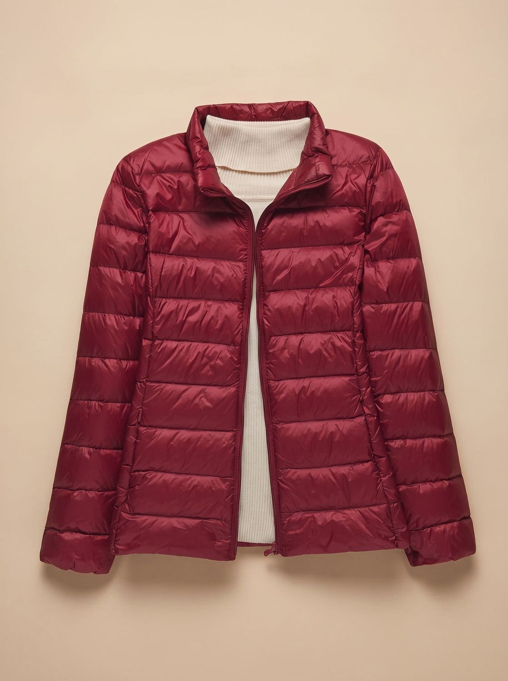 Women's Featherweight Quilted Hooded Winter Jacket