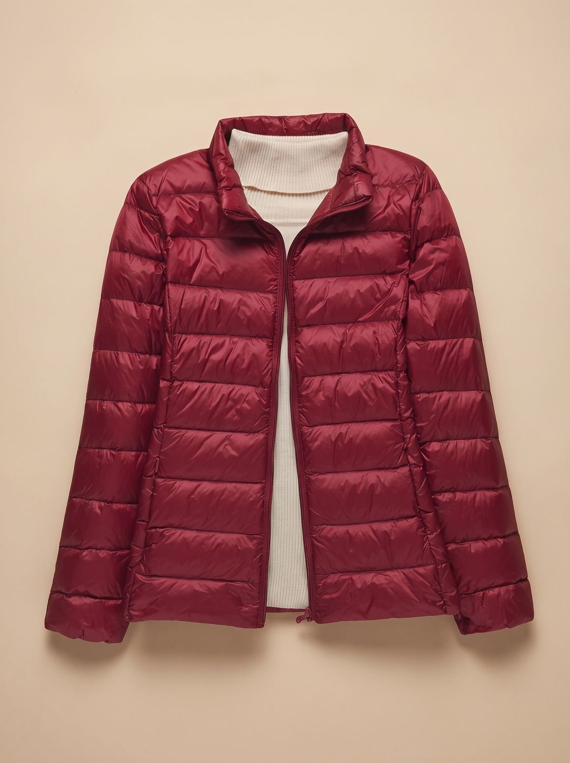 Women's Featherweight Quilted Hooded Winter Jacket