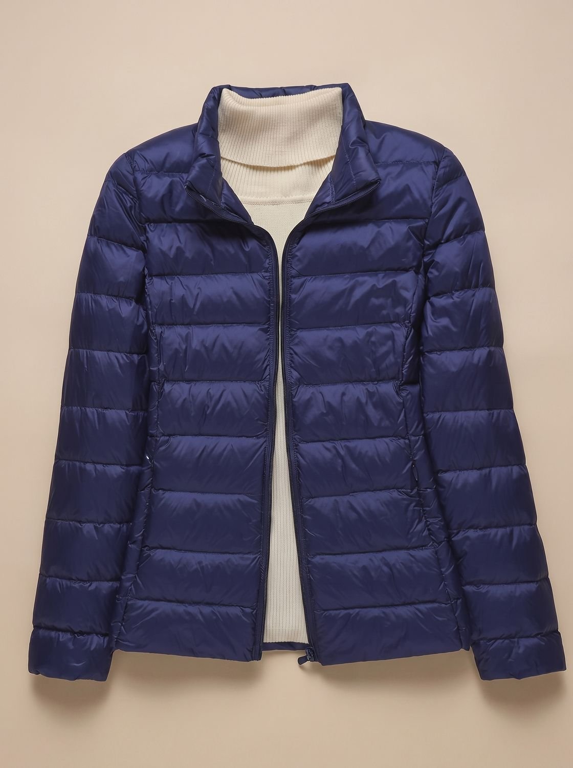 Women's Featherweight Quilted Hooded Winter Jacket