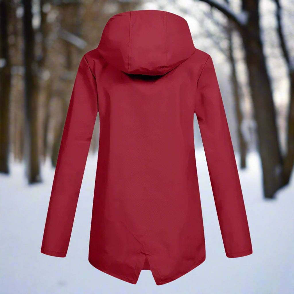 Women's Longline Zip-Up Waterproof Anorak