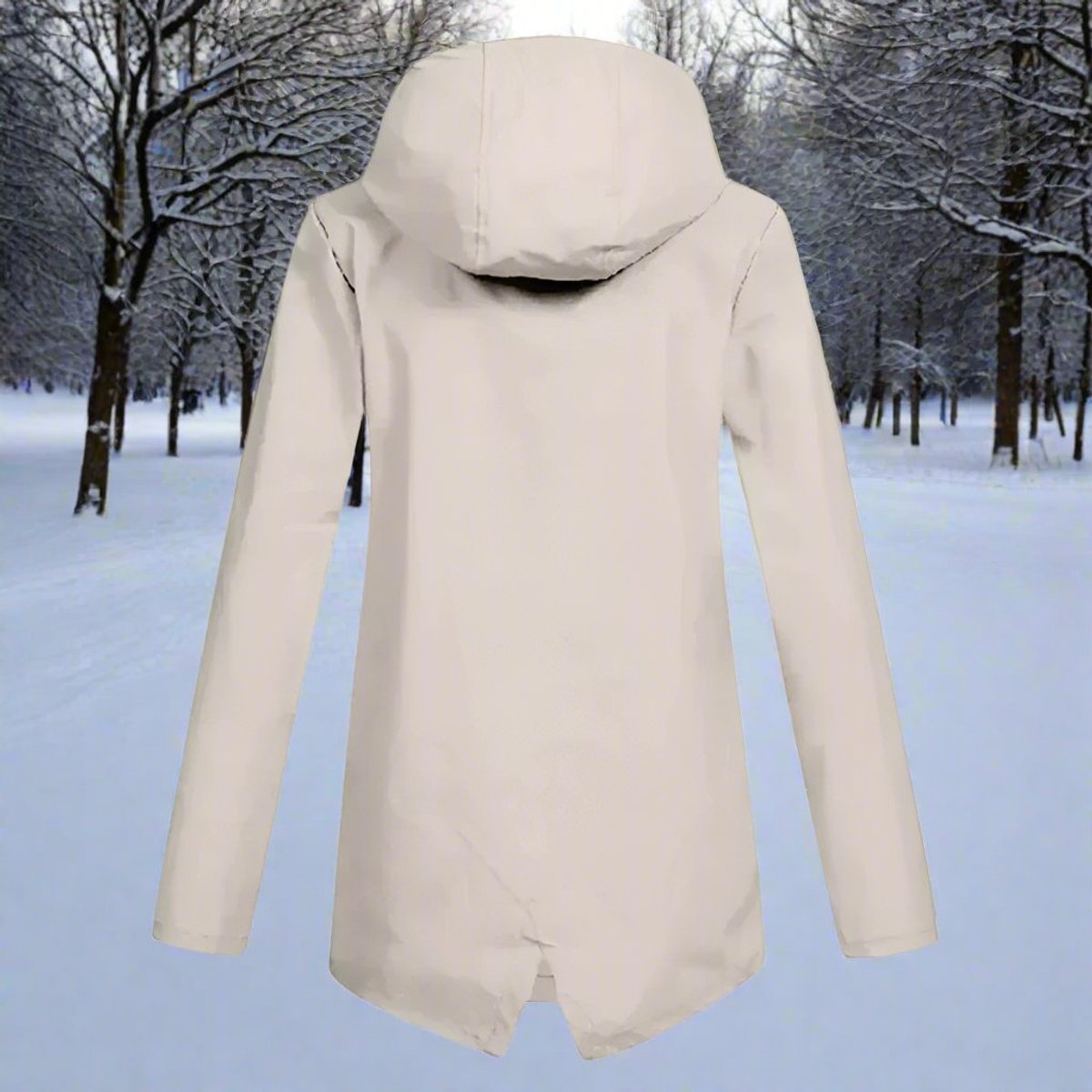 Women's Longline Zip-Up Waterproof Anorak